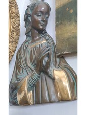 Madonna Anni 80 Vintage Firmata Batignani Firenze Ceramica Artistica