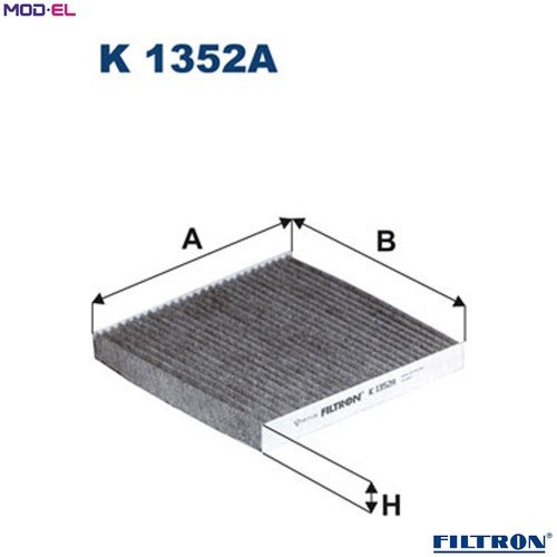 Filtro aria abitacolo 1352a - aria, k