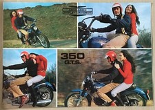 Brochure vendita moto AERMACCHI HARLEY DAVIDSON 350 GTS multilingue NON DATATA