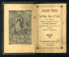 MASSIME ETERNE di S. ALFONSO