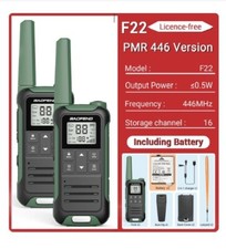 2 pz Baofeng F22 PMR446