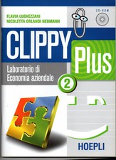 CLIPPY PLUS LABORATORIO DI ECONOMIA AZIENDALE 2 con CD-ROM - Lughezzani- Hoepli