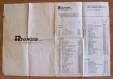 RIVAROSSI - Listino Prezzi