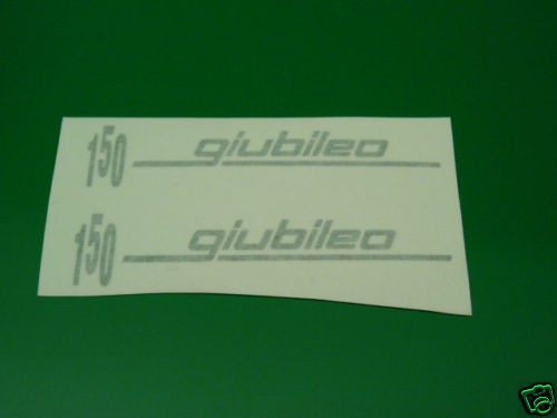 Gilera giubileo 150 adesivi - gilera,