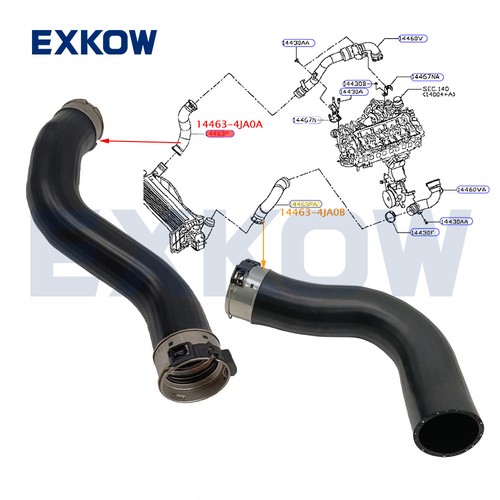 Tubo aspirazione intercooler
