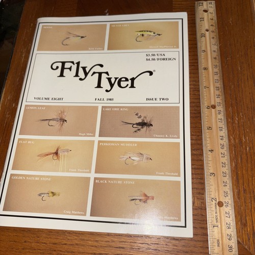 1985 fly tyer magazine - tyer,