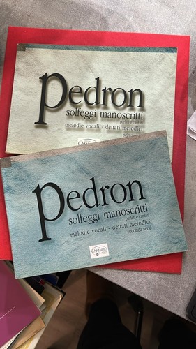 Spartito pedron solfeggi - pedron,