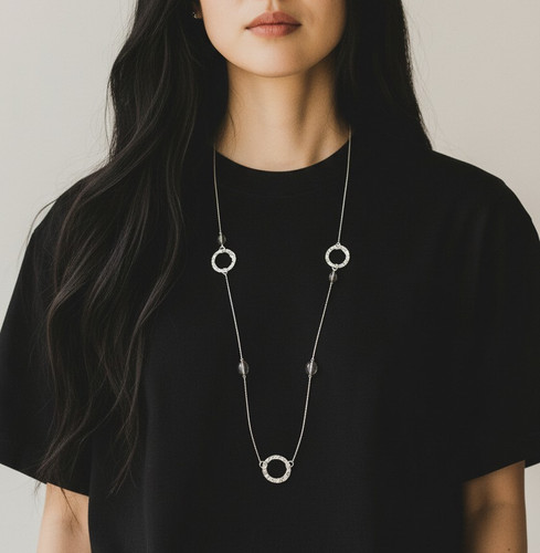 Collana donna lunga - , regolabile