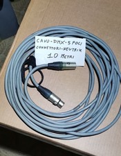 Cavo DMX 5 Poli 10 Metri Connettori Neutrik