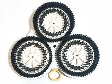 Kit Carter Metallico Completo di Spazzole per Lucidatrice Pulilux PL515 Folletto