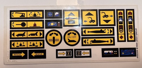 Lego 8480 adesivo sticker - lego,