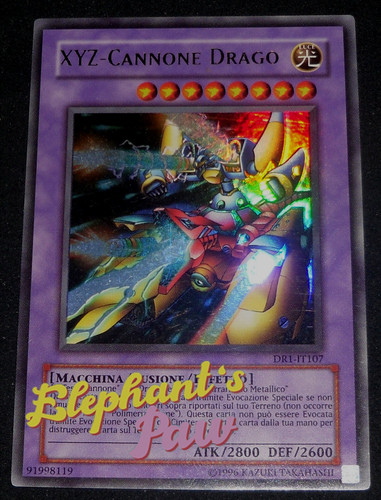 Yugioh xyz cannone drago - -,