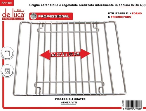 Griglia ripiano forno - x,