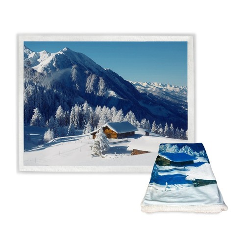 Plaid coperta pile sherpa - coperta,