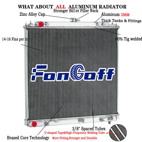 Rangées radiateur pour - radiateur,