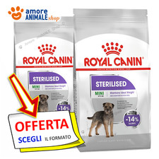 Royal Canin Dog → Adult Mini, STERILISED - 1 / 3 / 8 kg - Crocchette Cane, Cani