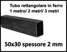 tubo rettangolare in ferro