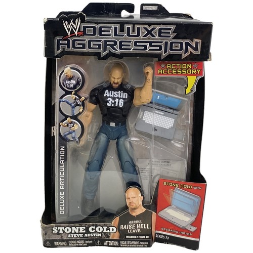 Wwe deluxe aggression stone - wwe,