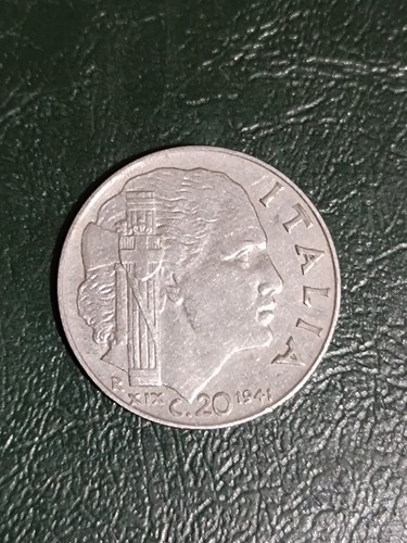 Moneta italia regno - -, 20