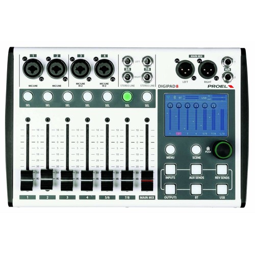 Proel digipad8 mixer - digipad8, digi