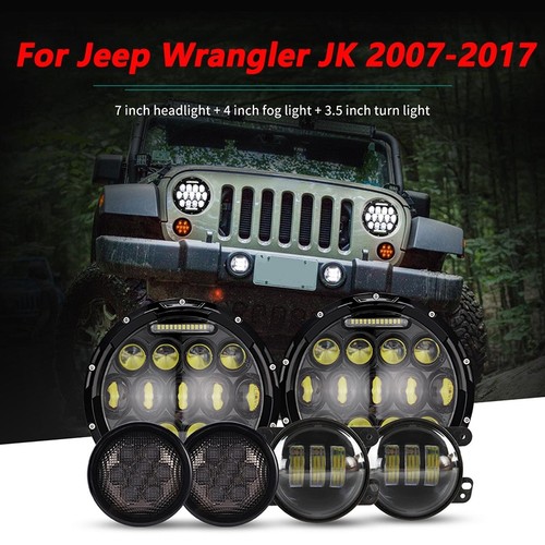 Fari led drl - +, 4"
