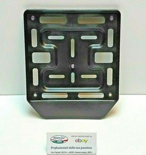SUPPORTO PORTA TARGA NERO