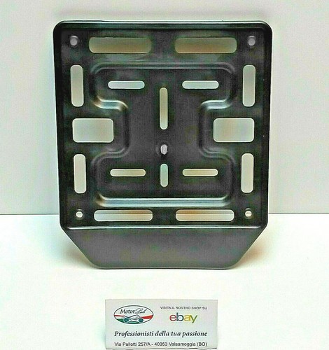 Supporto porta targa nero - supporto,