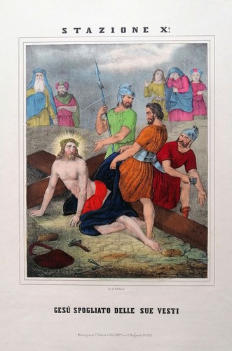 Via crucis stazione - via,
