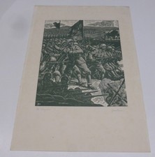 Xilografia ettore mazzini - xilografia,