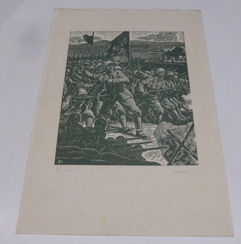 Xilografia ettore mazzini - xilografia,