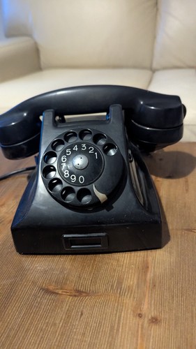Telefono vintage disco - vintage, a