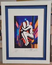 Mark Kostabi Serigrafia UV
