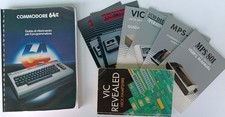 COMMODORE 64 GUIDA PER IL PROGRAMMATORE + VIC REVELATED + 6 MANUALI VARI