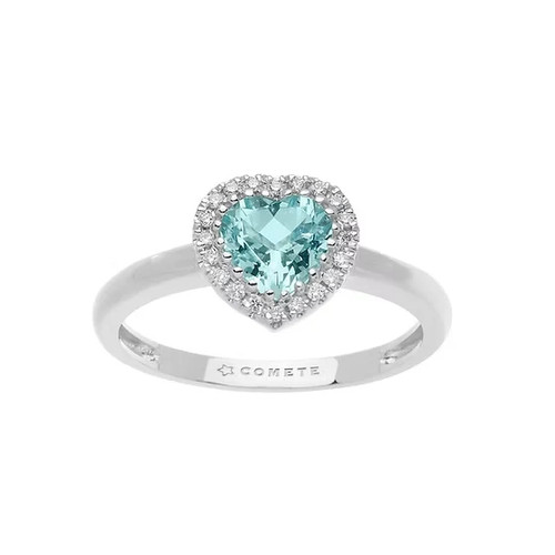 Anello acquamarina comete - acquamarina,