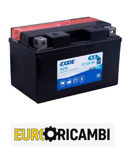 Batteria moto exide agm - exide,