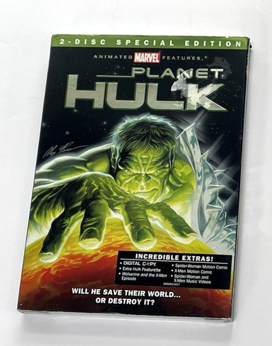 Planet hulk disc - hulk, 2-disc