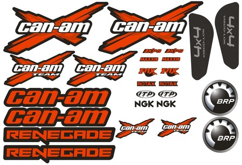 Set adesivi can - adesivi, can-am