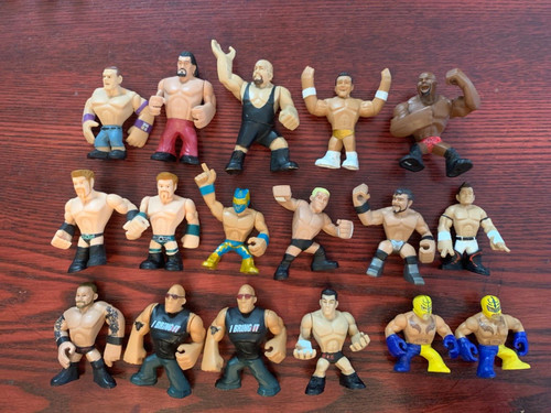 Wwe rumblers action - rumblers, figures