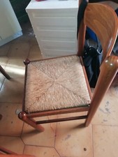 sedia in legno impagliata per  soggiorno e cucina ottima fattura e tobuste