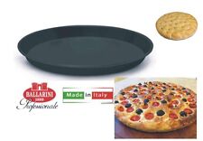 TEGLIA PIZZA TONDA PROFESSIONALE DM 40 H 4 FERRO BLU BALLARINI GS PIZZERIA 