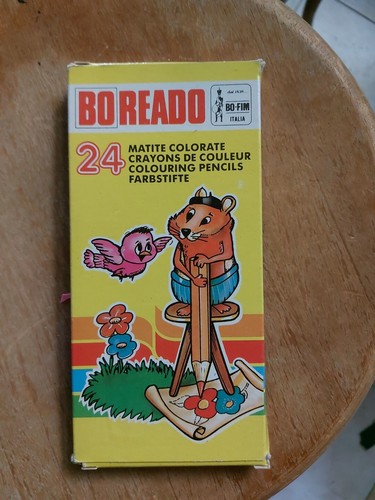 Matite colorate vintage - colorate, scuola