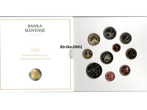 Euro slovenia 2025 folder - slovenia,