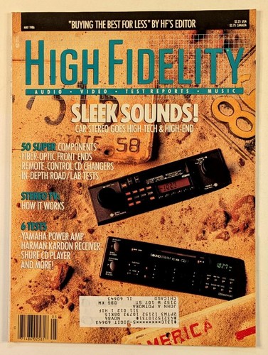 High fidelity may 1986 vol - fidelity,