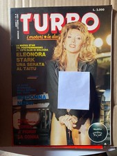 Rivista Vintage di Motori " Turbo " Anno 1 N 6 di Ottobre 1985
