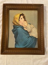 Quadro con cornice in legno