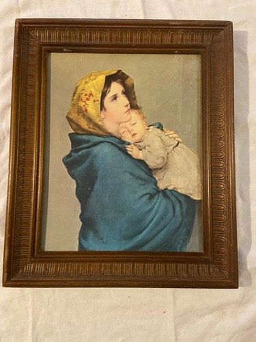 Quadro con cornice legno - quadro,