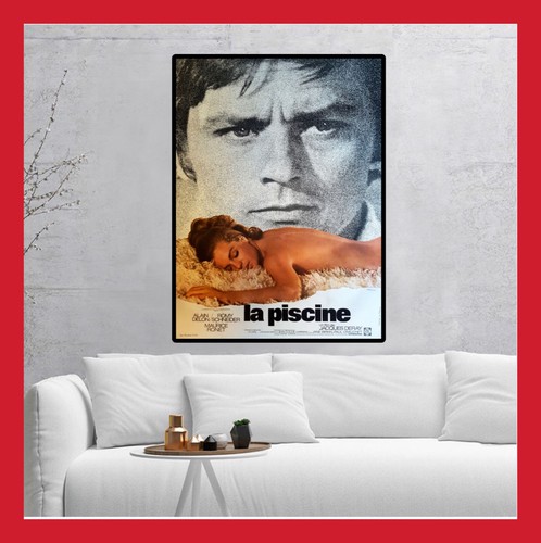 Repro toile affiche - la, piscine