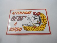 ATTENZIONE BEBE' A BORDO -