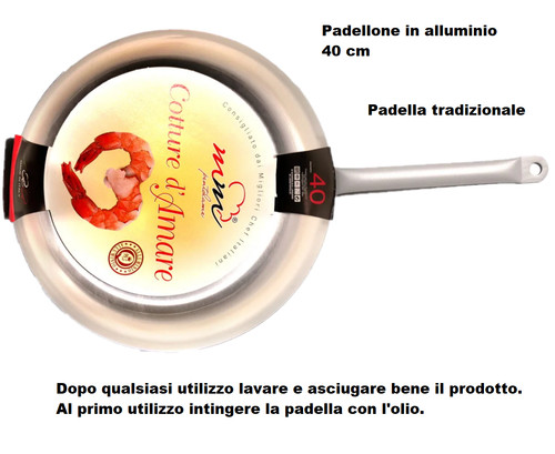Padellone in alluminio - in,