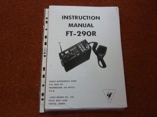 Yaesu ft290r 290r mk1 - ft290r, ft-290r